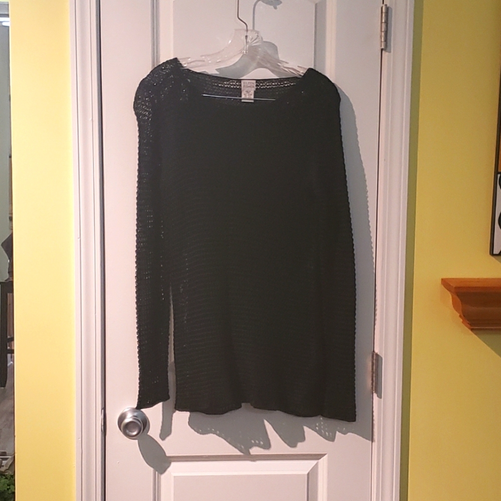 Eileen Fisher Open Knit Sweater